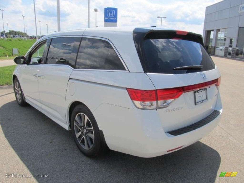 2014 Odyssey Touring Elite - White Diamond Pearl / Gray photo #17