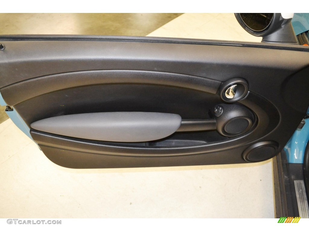 2007 Cooper Hardtop - Oxygen Blue / Grey/Carbon Black photo #13