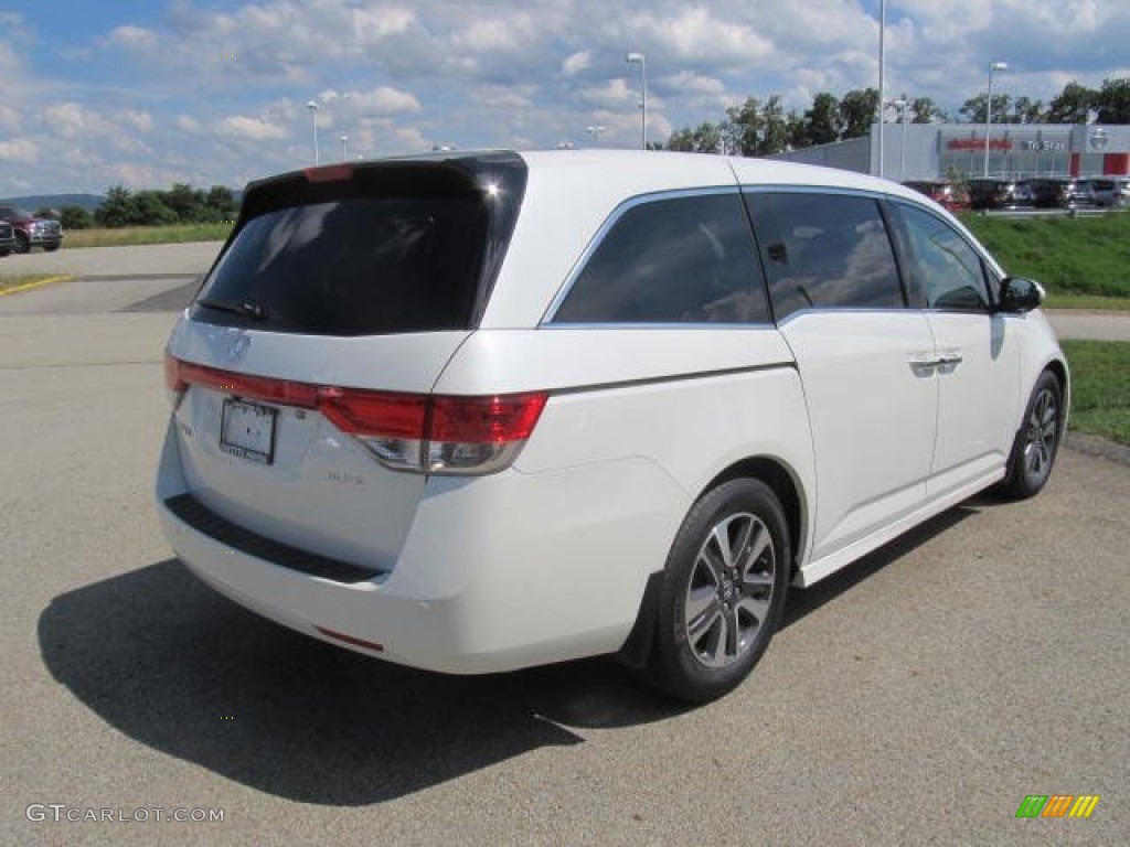 2014 Odyssey Touring Elite - White Diamond Pearl / Gray photo #18