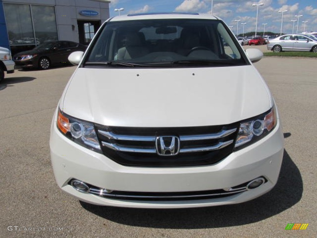 2014 Odyssey Touring Elite - White Diamond Pearl / Gray photo #19