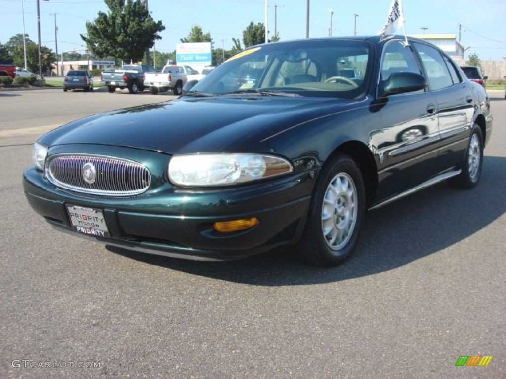 2002 LeSabre Custom - Dark Polo Green Metallic / Taupe photo #1