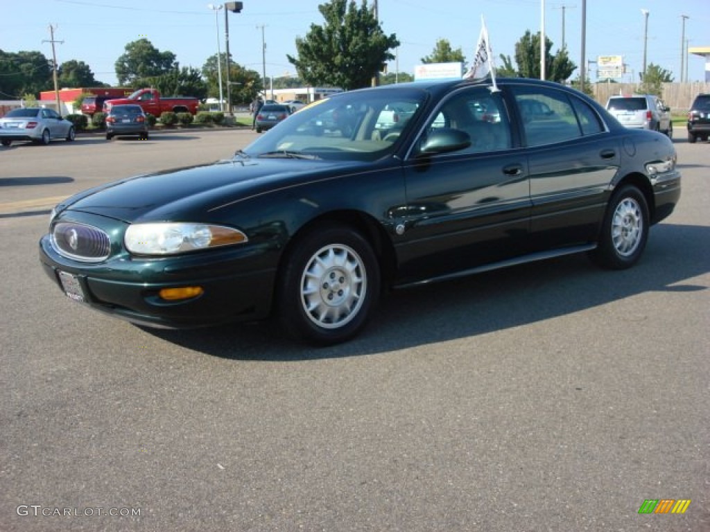 2002 LeSabre Custom - Dark Polo Green Metallic / Taupe photo #2