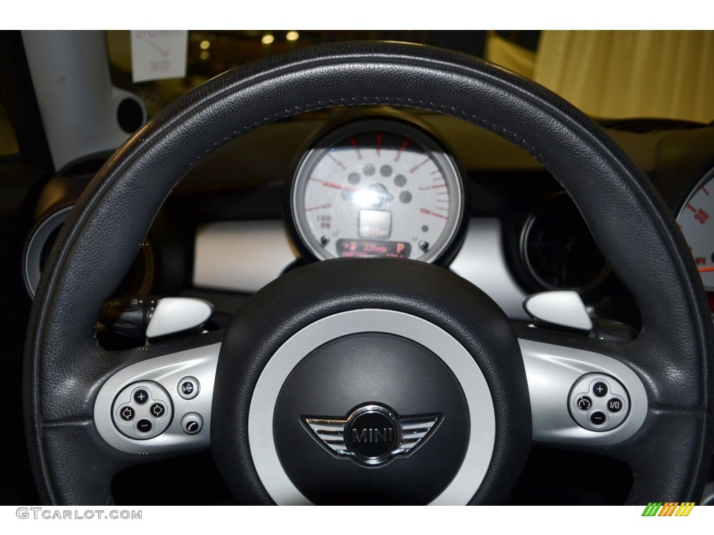 2007 Cooper Hardtop - Oxygen Blue / Grey/Carbon Black photo #19