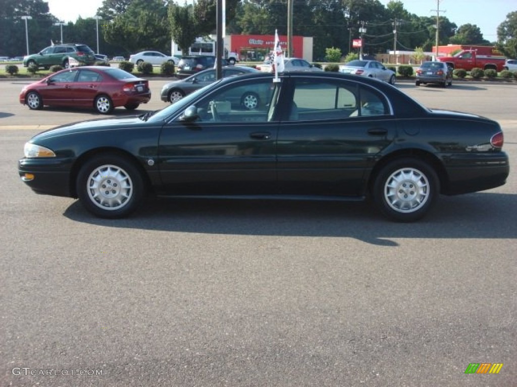 2002 LeSabre Custom - Dark Polo Green Metallic / Taupe photo #3