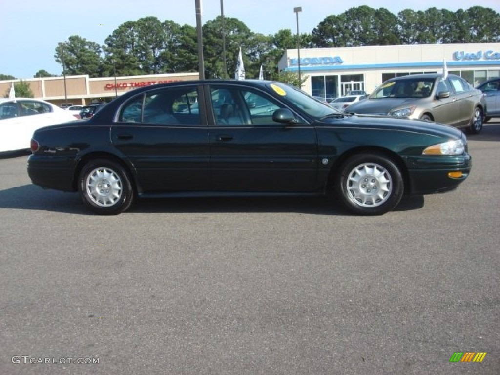 2002 LeSabre Custom - Dark Polo Green Metallic / Taupe photo #6