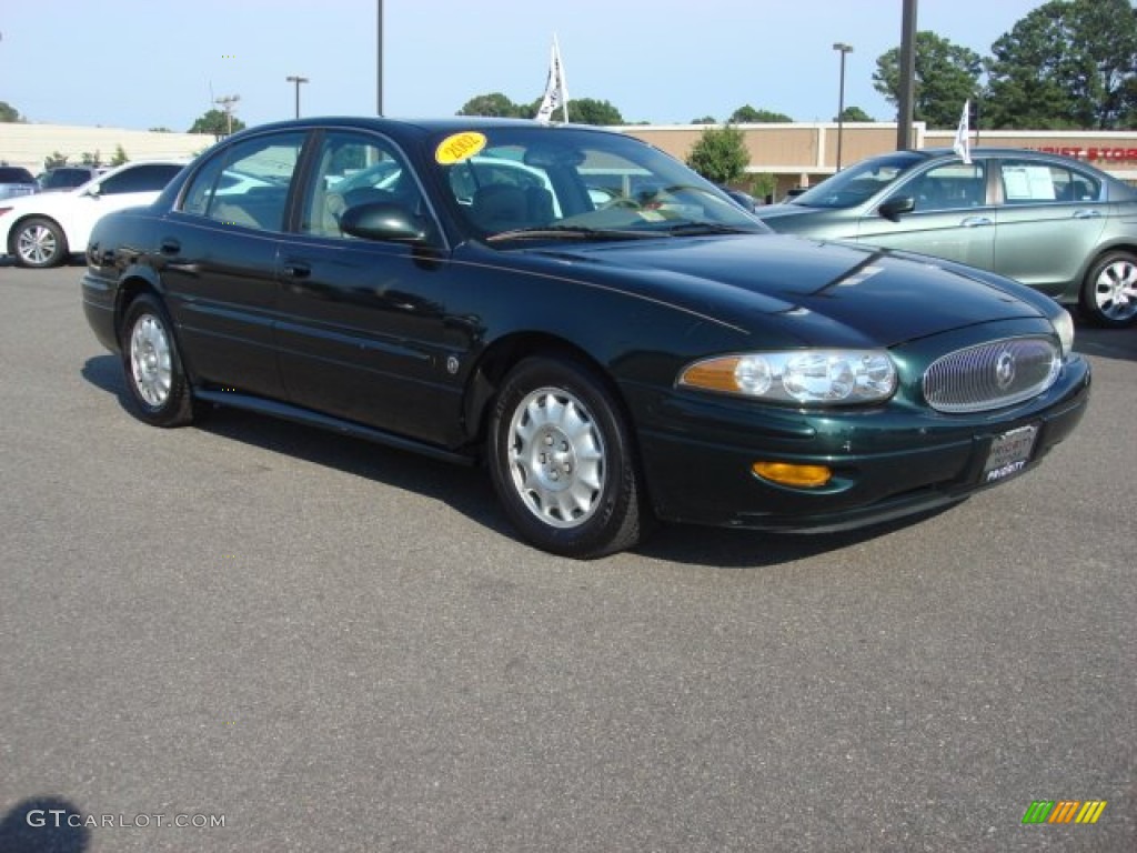 2002 LeSabre Custom - Dark Polo Green Metallic / Taupe photo #7