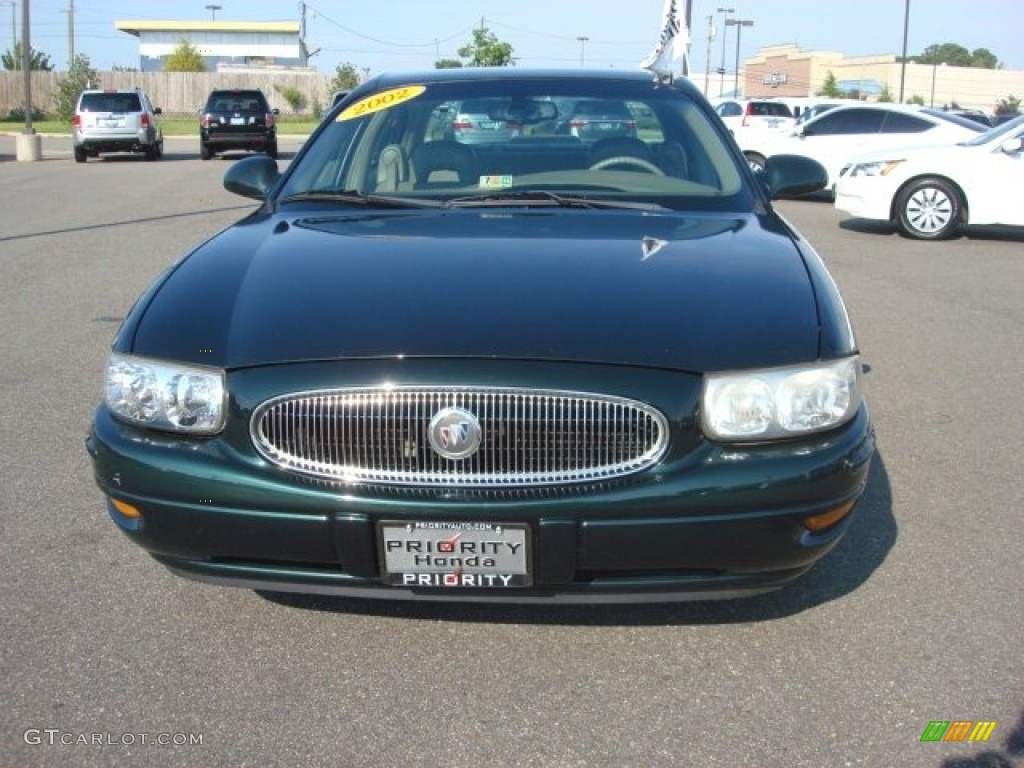 2002 LeSabre Custom - Dark Polo Green Metallic / Taupe photo #8