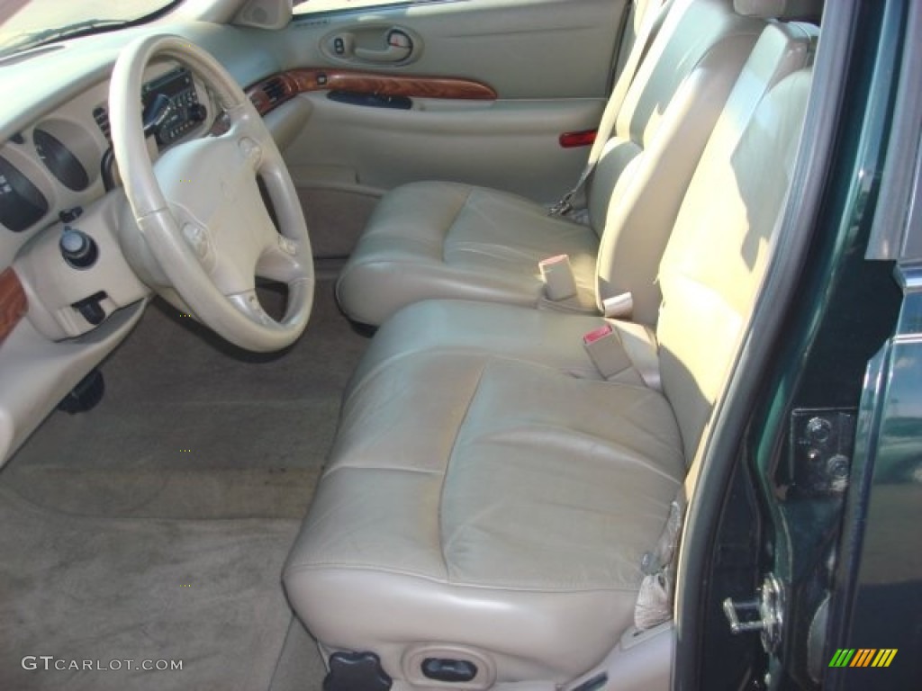 2002 LeSabre Custom - Dark Polo Green Metallic / Taupe photo #9