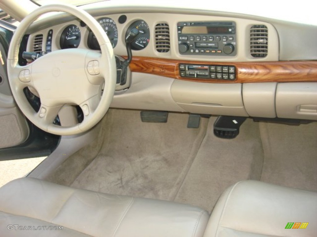 2002 LeSabre Custom - Dark Polo Green Metallic / Taupe photo #13