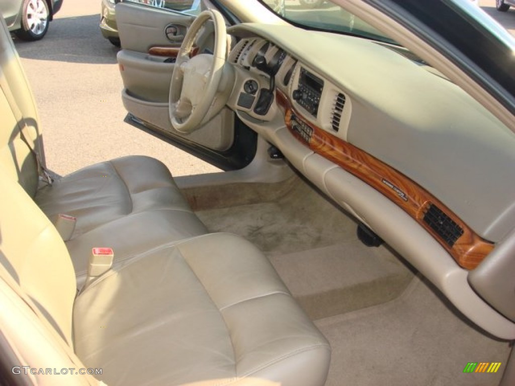 2002 LeSabre Custom - Dark Polo Green Metallic / Taupe photo #14