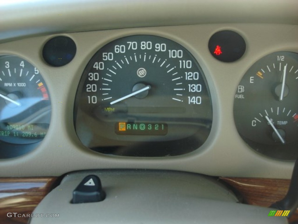 2002 LeSabre Custom - Dark Polo Green Metallic / Taupe photo #20