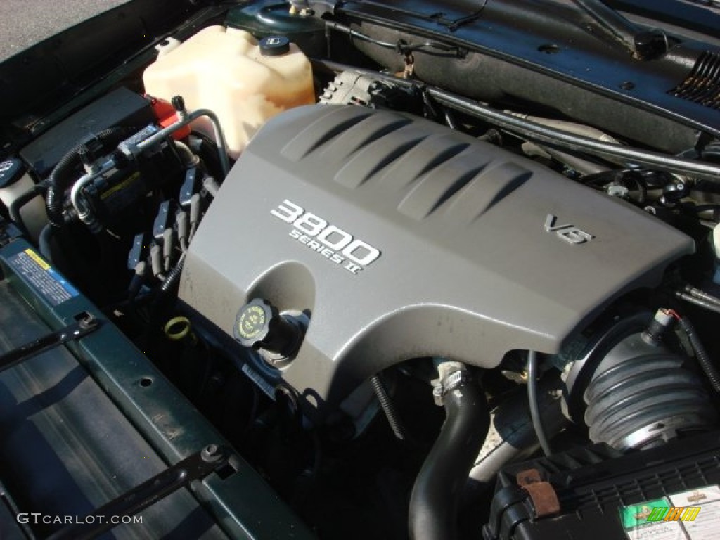 2002 LeSabre Custom - Dark Polo Green Metallic / Taupe photo #24
