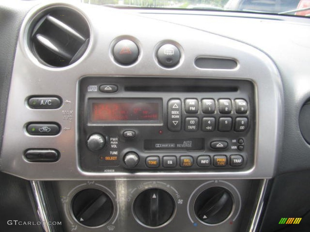 2004 Toyota Matrix XR AWD Audio System Photo #83998113