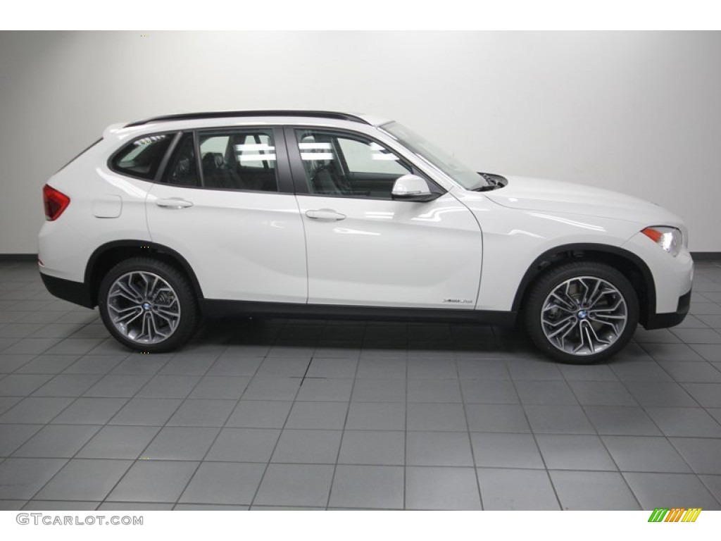 Alpine White 2014 BMW X1 xDrive35i Exterior Photo #83999190