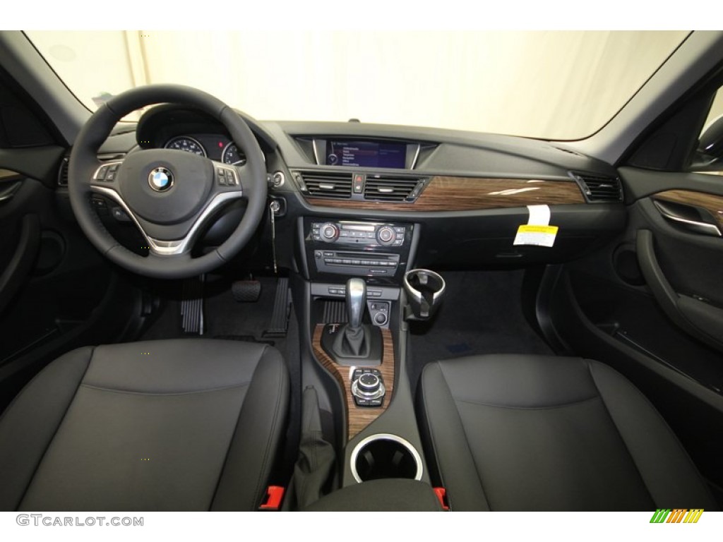 2014 BMW X1 xDrive35i Black Dashboard Photo #83999235