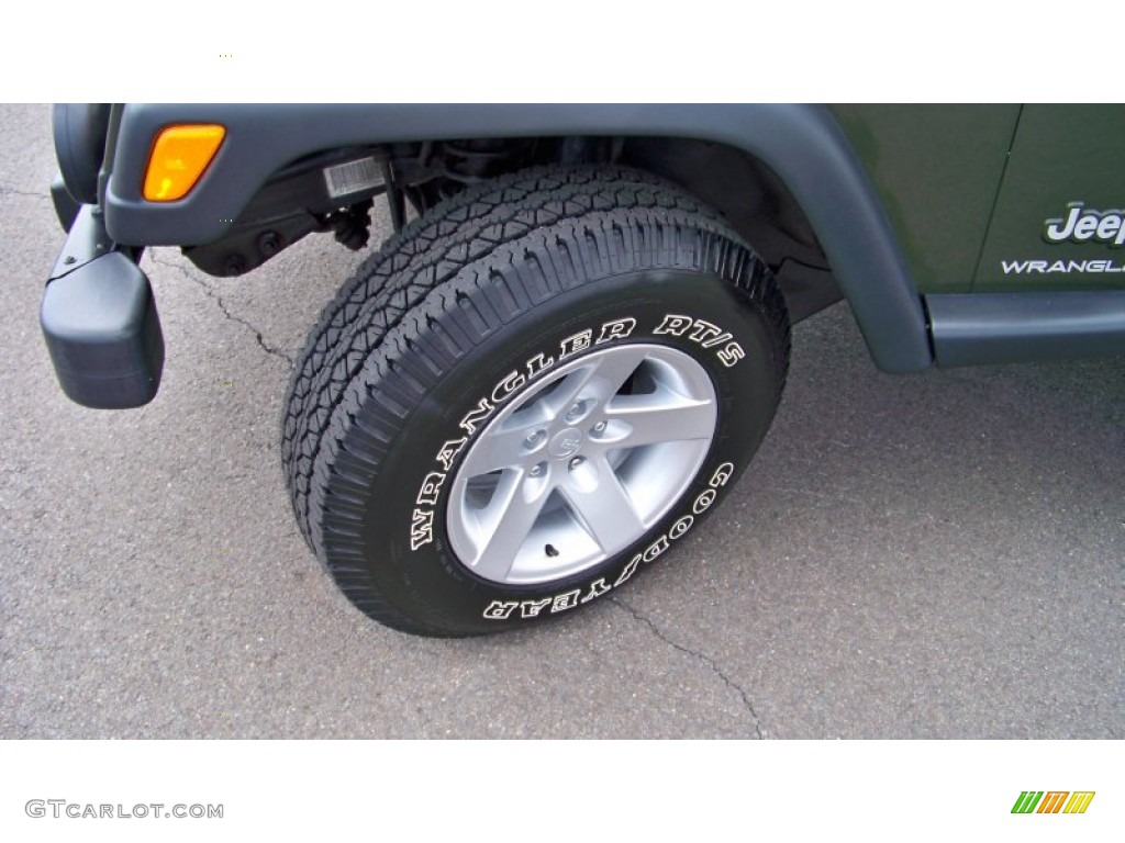 2006 Wrangler Sport 4x4 - Jeep Green Metallic / Dark Slate Gray photo #10
