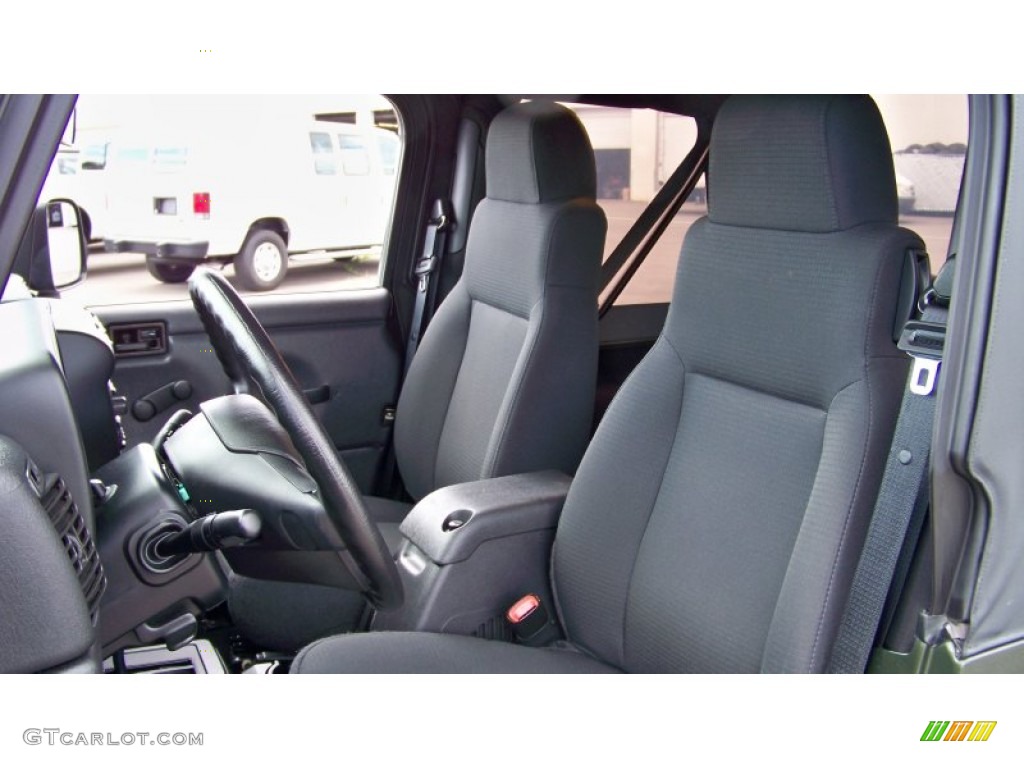 2006 Wrangler Sport 4x4 - Jeep Green Metallic / Dark Slate Gray photo #12