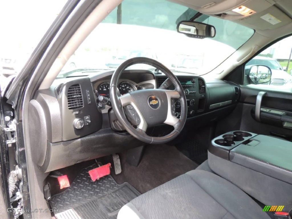 2009 Silverado 1500 LT Crew Cab 4x4 - Black / Ebony photo #12