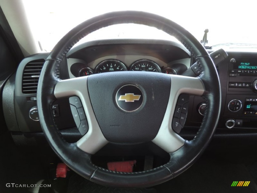 2009 Silverado 1500 LT Crew Cab 4x4 - Black / Ebony photo #14