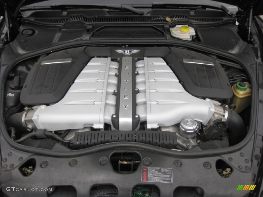 2007 Bentley Continental GTC Standard Continental GTC Model 6.0L Twin-Turbocharged DOHC 48V VVT W12 Engine Photo #84001554