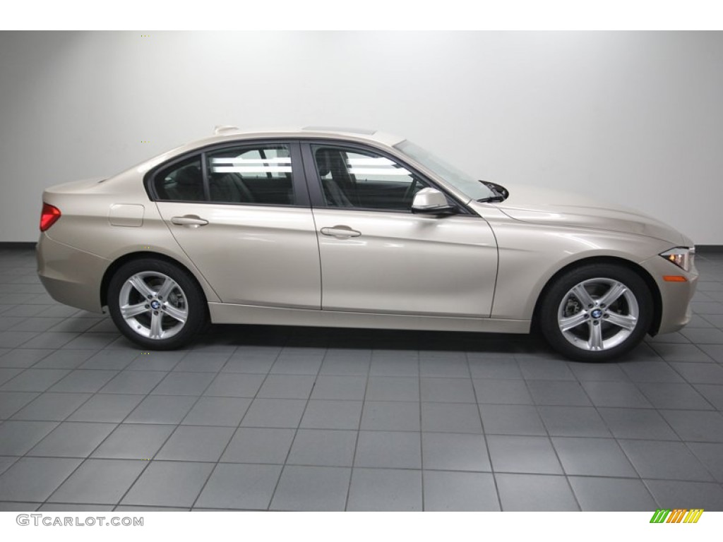 2013 3 Series 328i Sedan - Orion Silver Metallic / Black photo #2