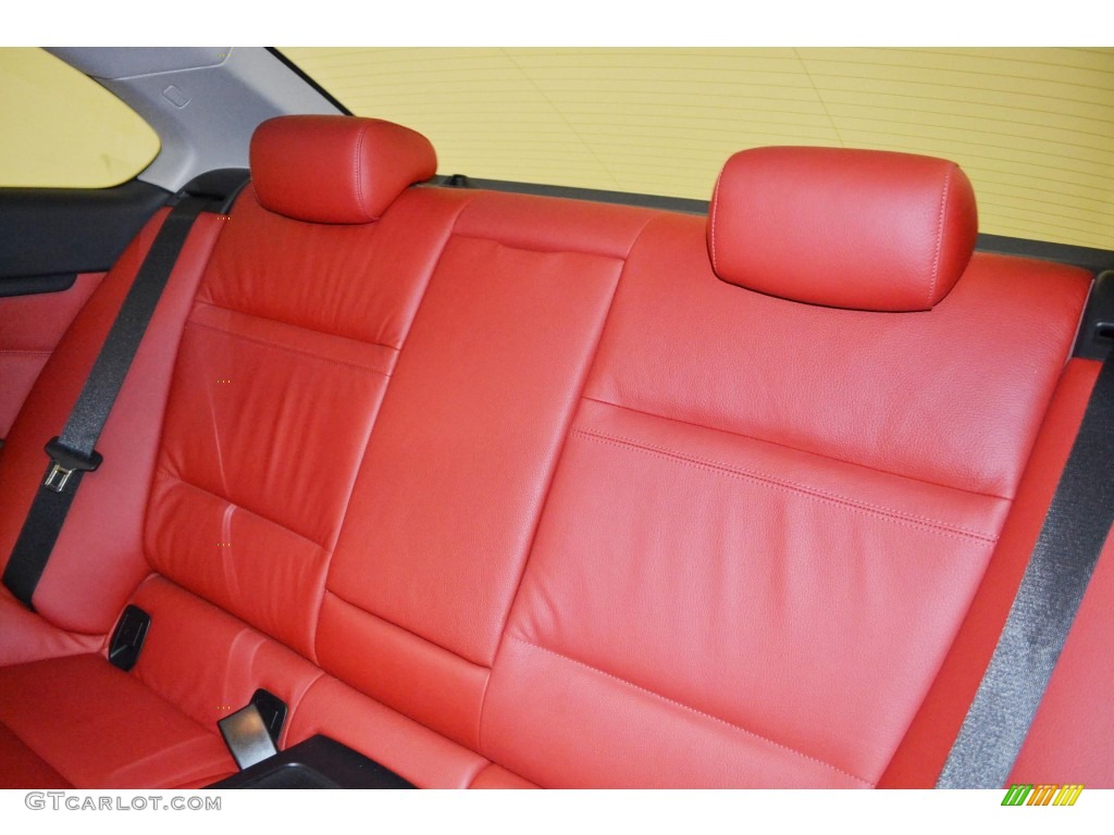 2008 BMW 3 Series 328i Coupe Rear Seat Photo #84002017