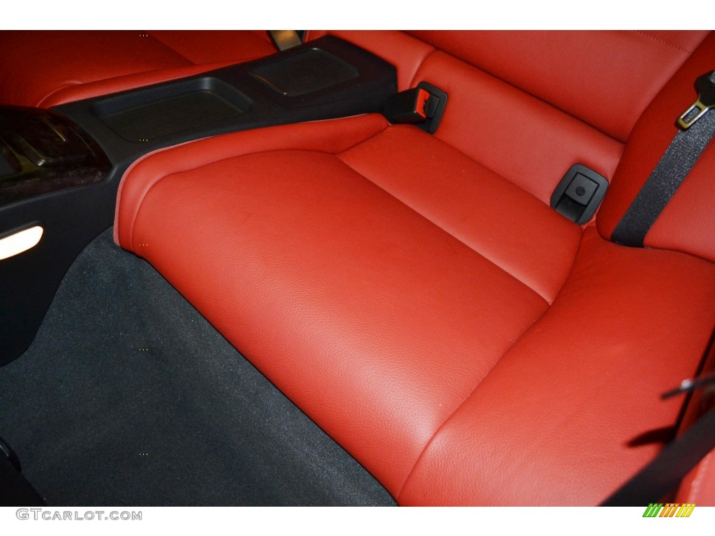 2008 3 Series 328i Coupe - Space Grey Metallic / Coral Red/Black photo #17