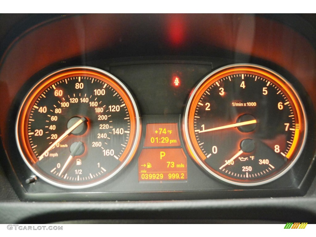 2008 BMW 3 Series 328i Coupe Gauges Photo #84002223