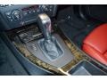 2008 BMW 3 Series Coral Red/Black Interior Transmission Photo