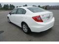 Taffeta White - Civic LX Sedan Photo No. 4