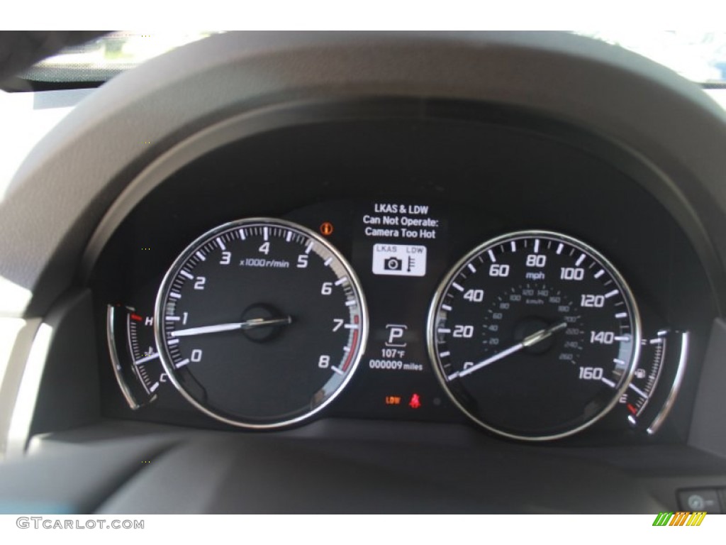 2014 Acura RLX Advance Package Gauges Photo #84003842