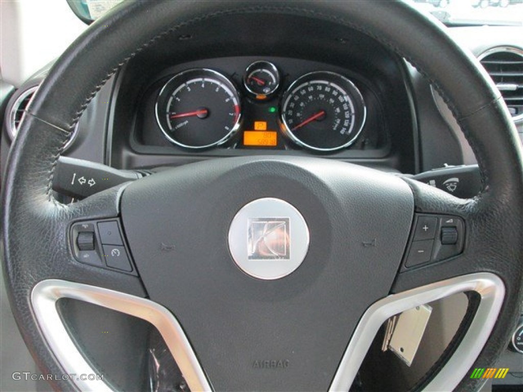 2008 Saturn VUE XR Gray Steering Wheel Photo #84003921