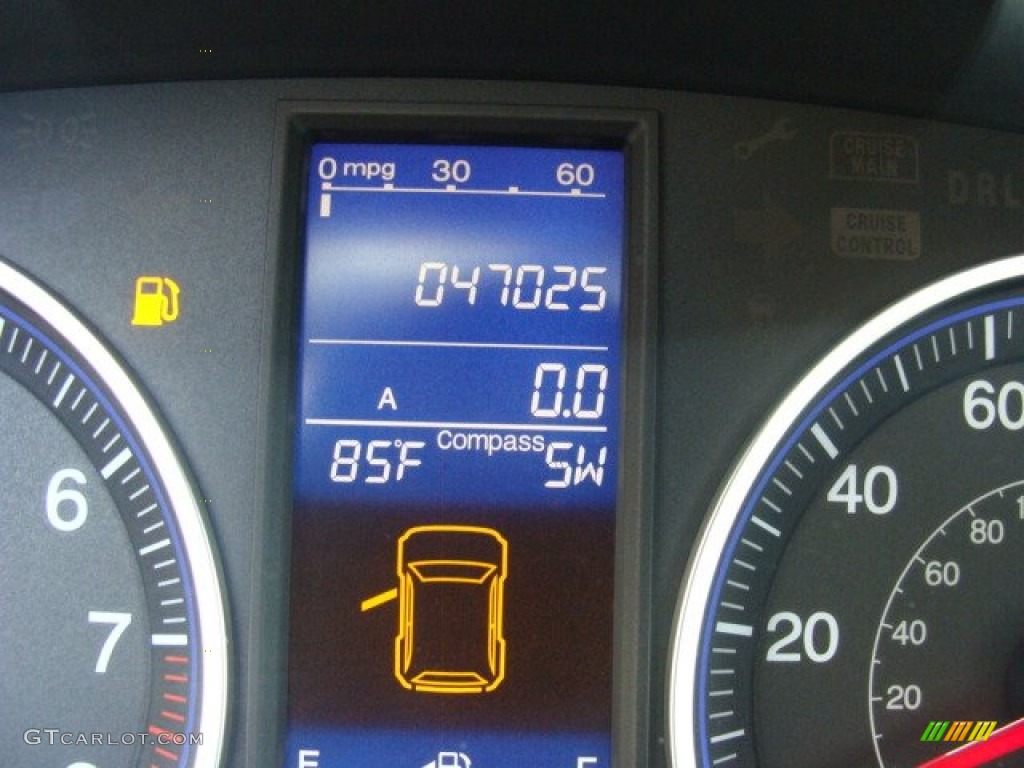 2010 CR-V EX AWD - Tango Red Pearl / Gray photo #11