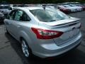 2014 Ingot Silver Ford Focus Titanium Sedan  photo #4