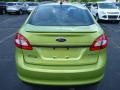 2013 Lime Squeeze Ford Fiesta SE Sedan  photo #3