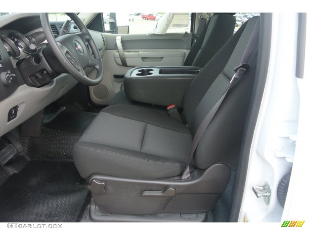 Dark Titanium Interior 2014 GMC Sierra 2500HD Crew Cab 4x4 Photo #84007764