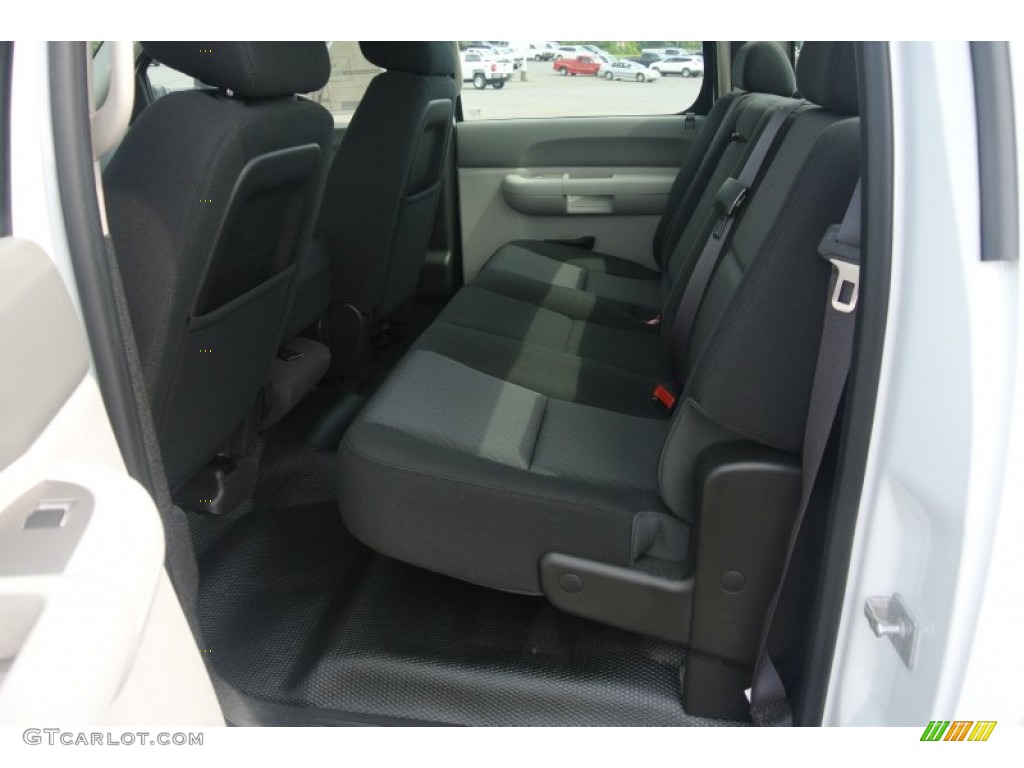 2014 GMC Sierra 2500HD Crew Cab 4x4 Rear Seat Photo #84007865