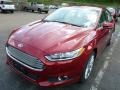 2013 Ruby Red Metallic Ford Fusion SE 2.0 EcoBoost  photo #5