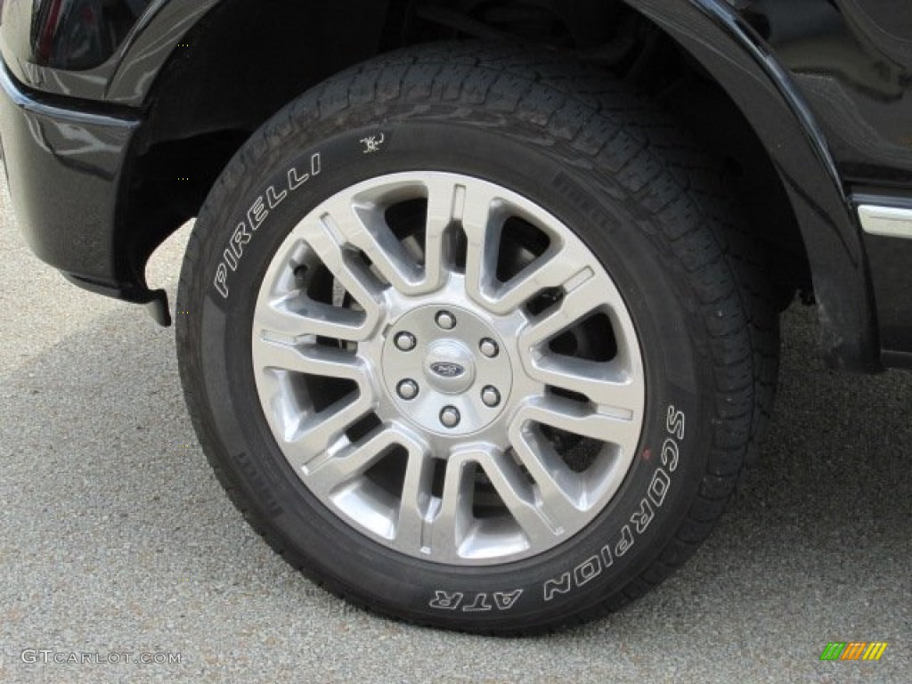 2011 Ford F150 Platinum SuperCrew 4x4 Wheel Photo #84008163