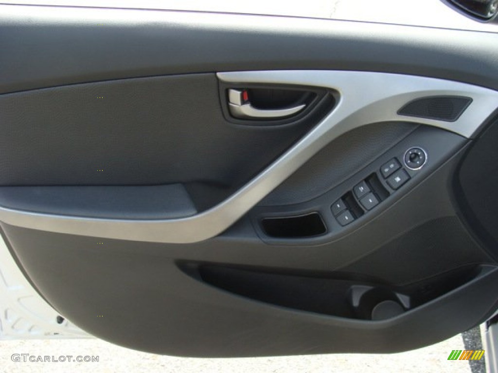2012 Elantra Limited - Silver / Black photo #6
