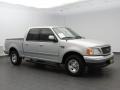 2003 Silver Metallic Ford F150 XLT SuperCrew  photo #1