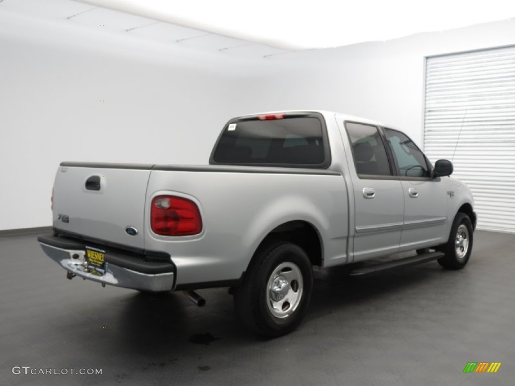 2003 F150 XLT SuperCrew - Silver Metallic / Medium Graphite Grey photo #2
