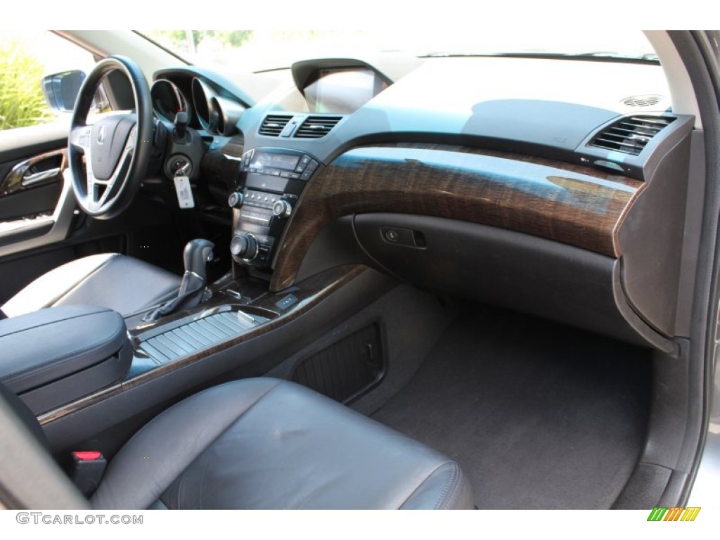 2010 Acura MDX Technology Ebony Dashboard Photo #84010002
