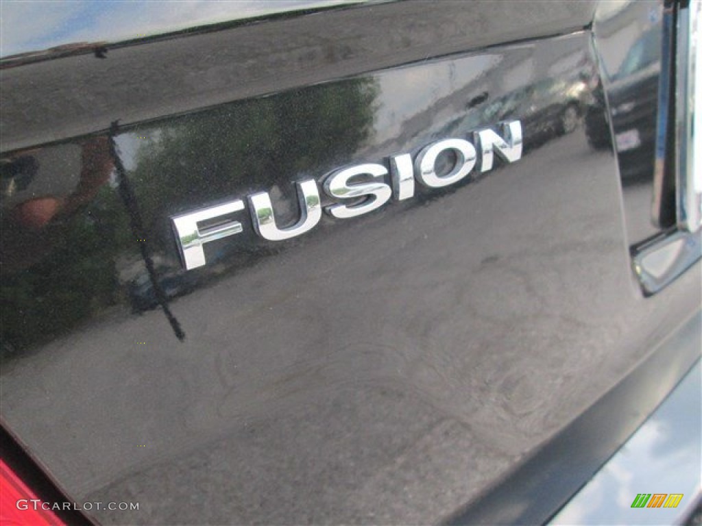 2011 Fusion SEL - Tuxedo Black Metallic / Charcoal Black photo #6