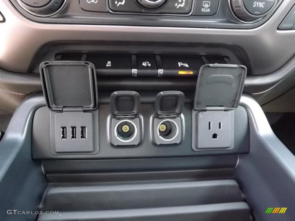 2014 GMC Sierra 1500 SLT Crew Cab 4x4 Controls Photo #84010299