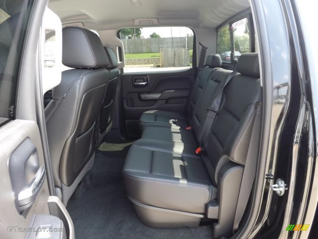 2014 GMC Sierra 1500 SLT Crew Cab 4x4 Rear Seat Photo #84010350