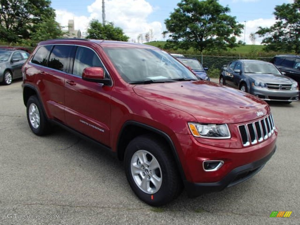 2014 Grand Cherokee Laredo 4x4 - Deep Cherry Red Crystal Pearl / New Zealand Black/Light Frost photo #4