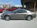 2001 Mineral Grey Metallic Ford Mustang V6 Coupe  photo #1