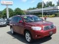 2010 Salsa Red Pearl Toyota Highlander Limited 4WD  photo #1