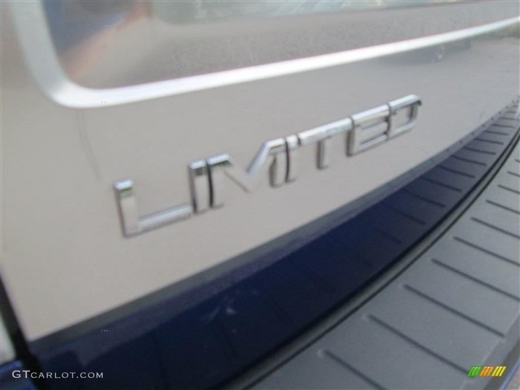 2013 Flex Limited EcoBoost AWD - Deep Impact Blue Metallic / Dune photo #6